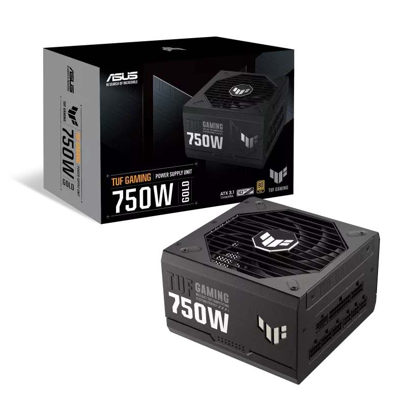 ASUS TUF Gaming 750W Gold PSU Fully Modular, Power Supply ASUS TUF Gaming 750W Gold PSU Fully Modular, Power Supply